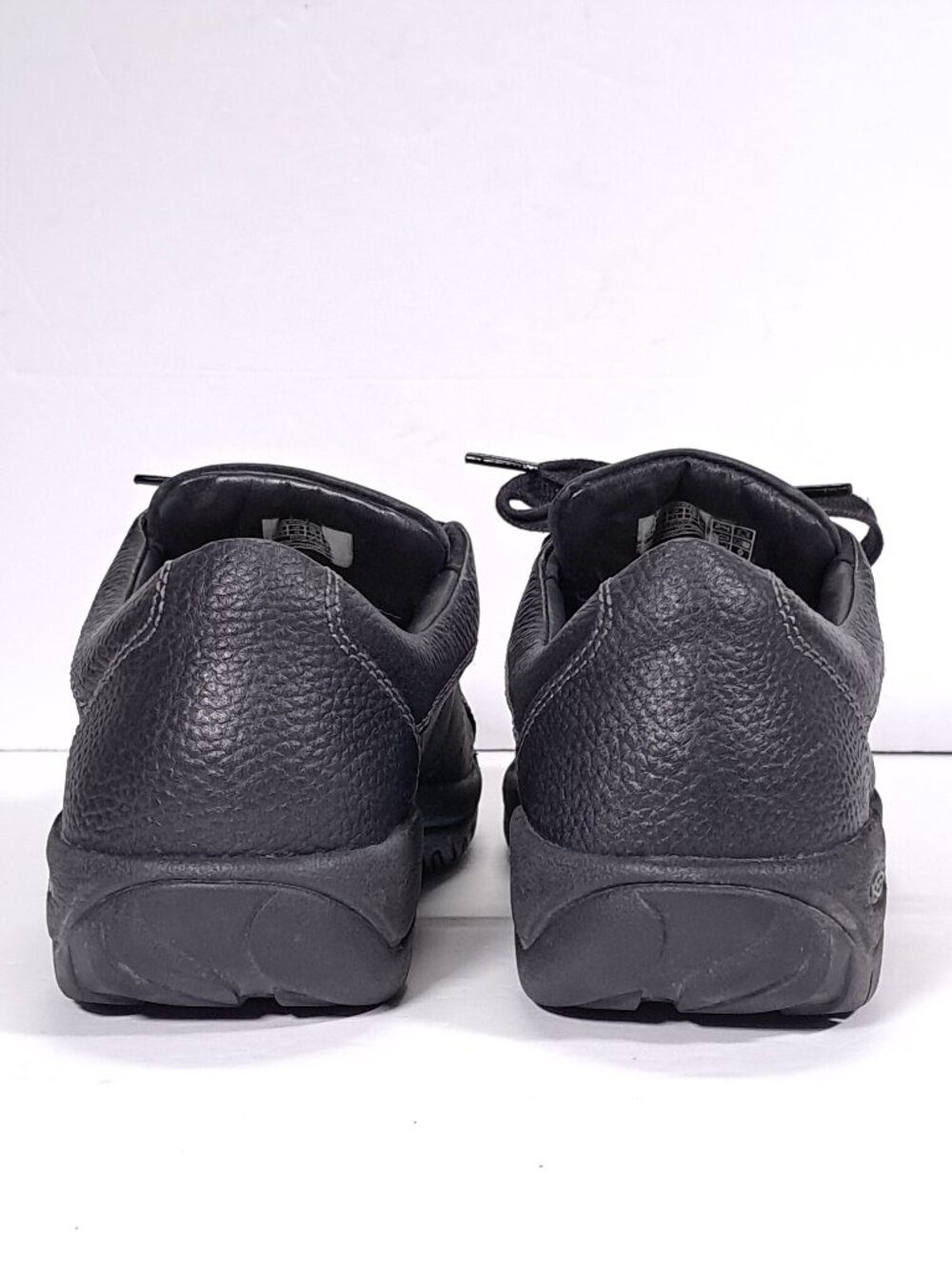 Keen Presidio Casual Shoes Women 10 Black Leather Walking Sneakers 1011400 - Picture 9 of 13